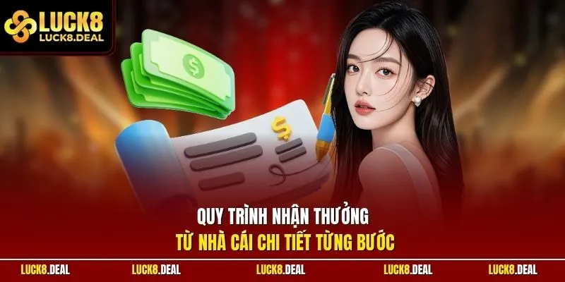 Quy trình nhận thưởng từ nhà cái chi tiết từng bước