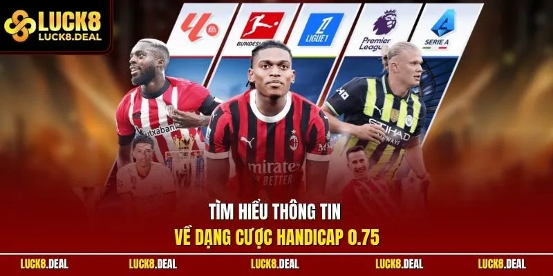 Tìm hiểu thông tin về dạng cược Handicap 0.75
